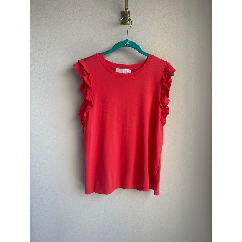 Coral Michael Kors Sleeveless Blouse - Size M